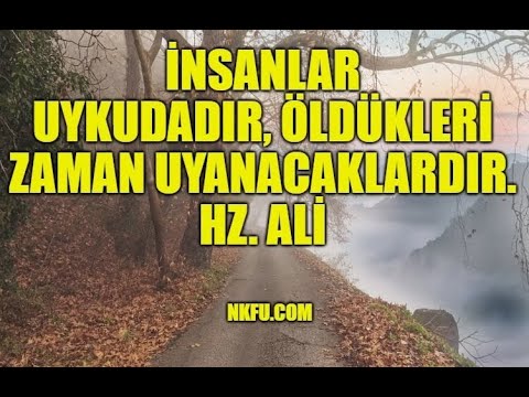 Hz. Ali'nin En Güzel Sözleri - Anlamlı Sözler