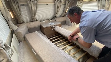 Bed demonstration - Swift Elegance / Elegance Grande models