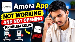 Amora App Not Working & Not Opening Problem Solve | Amora App Not Opening Fix screenshot 2