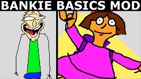 BaNKiE Basics Mod - Gameplay No. 1 (Baldi