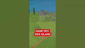 game dev: side island in our first game  #gamedesign #gamedev #unity