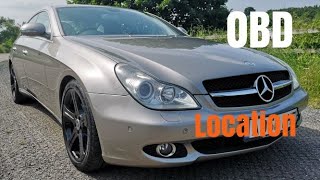 Mercedes Cls E Class Obd Socket Location - Youtube