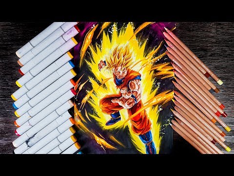 goku super sayajin 2 - Desenho de santiago2512 - Gartic