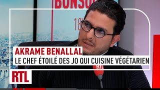 Akrame Benallal, le chef étoilé et ses plats végétariens pour les athlètes