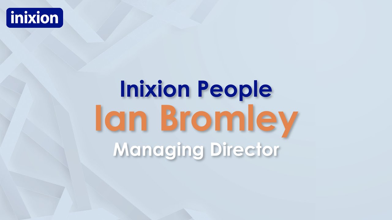 Ian Bromley - Managing Director of Sage X3 specialist Inixion
