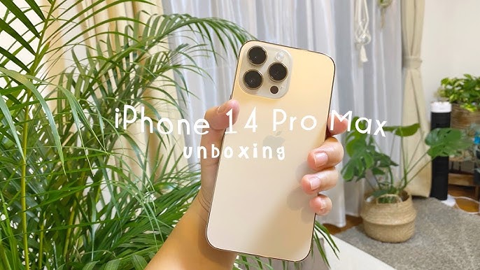 iPhone 14 Pro Max - Unboxing, Setup and First Look 