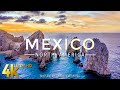 FLYING OVER MEXICO (4K UHD) - Relaxing Music Along With Beautiful Nature Videos with Stress Relief