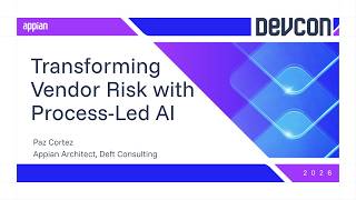 Transforming Vendor Risk with Process-Led AI