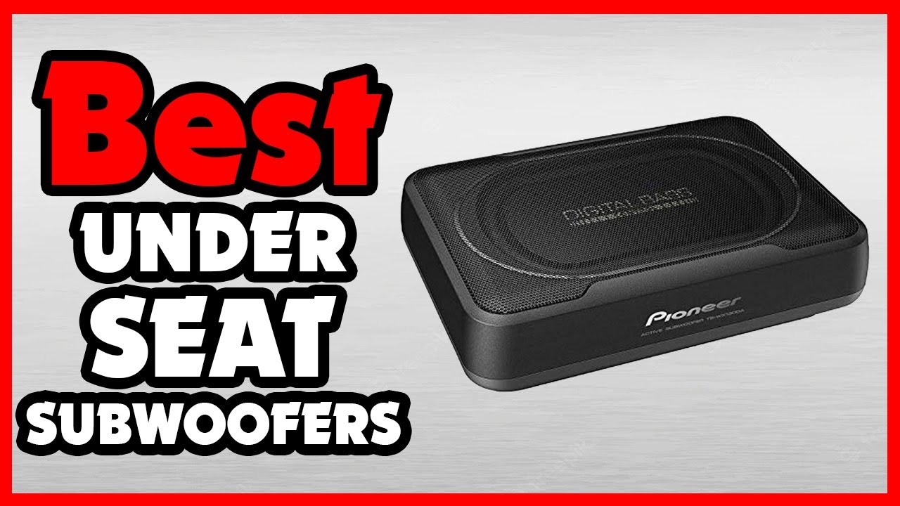 👉 Best Under in 2023 | Top 6 Best Underseat Subwoofers Review | Infomult.com - YouTube