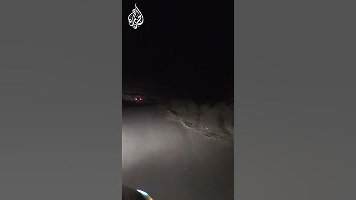 كاميرا الجزيرة تدخل إلى حرستا في ريف دمشق بعد القصف الإسرائيلي