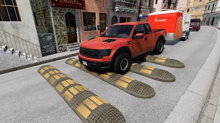 Cars vs Speed bumps Compilation #17 beamng drive ☆ beamng-cars TV