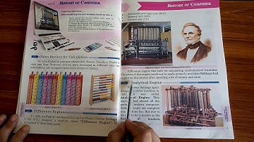 Grade 5 Computer ( Unit # 1 History of Computer  I) (Sadiq Publishers)