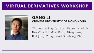 Gang LI -- Forecasting Option Returns with News screenshot 4