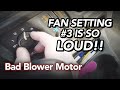 LOUD noise when fan is running - FIXED - New blower motor - Trailblazer/Envoy