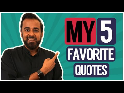 5 favorite quotes I live by 🤷🏼‍♂️ - YouTube