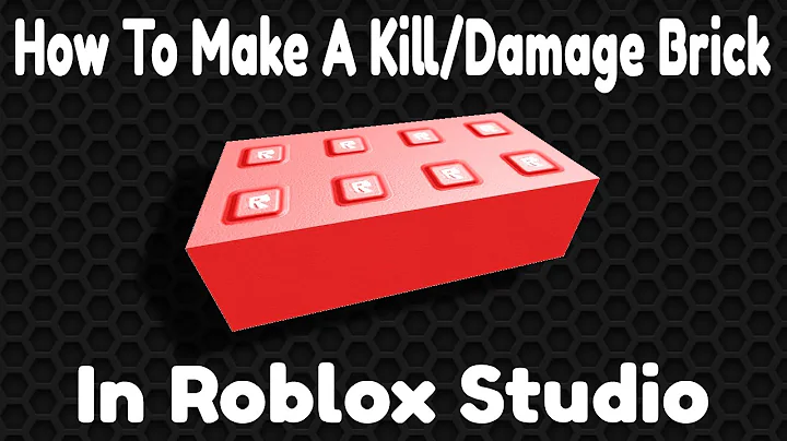 How To Make A Kill/Damage Brick In Roblox Studio (Easy Tutorial)