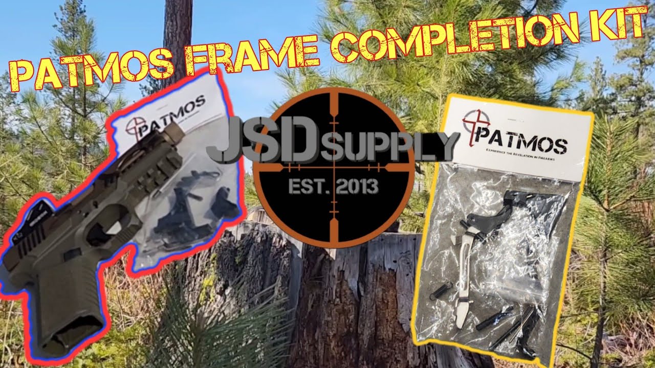 Комплект деталей рамки Patmos Glock | JSDSUPPLY.COM |