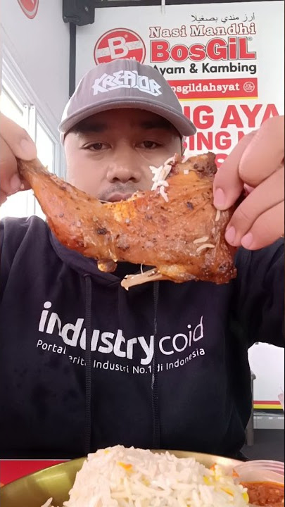 nasi mandhi BosGil di condet #food #streetfood #kuliner