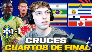 Thumbnail for DAVOO XENEIZE ANALIZA COLOMBIA-BRASIL Y LOS CRUCES DE CUARTOS DE LA COPA AMERICA (2024)!