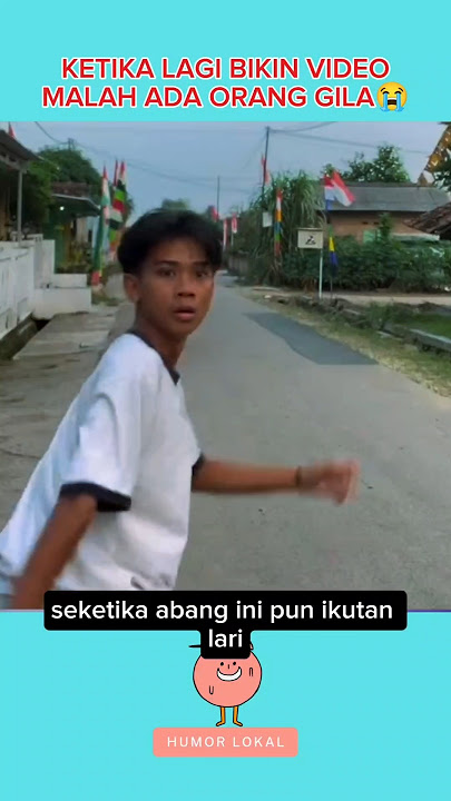 WHEN YOU'RE MAKING A VIDEO, BUT THERE'S A CRAZY PERSON