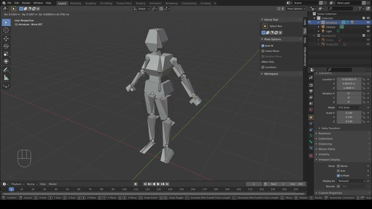 Quite Quick Blender: Using Inverse kinematics - YouTube