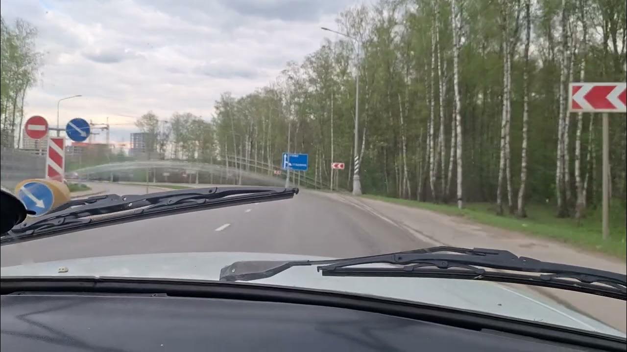 Волга ГАЗ 31029 отлетел резонатор (глушитель), гул змз 402, мощный звук ...