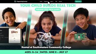 Summer 2026 STEM Camps | AI, Robotics & Python for Kids at Programming Journeys