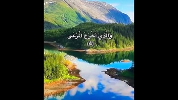 سبح بإسم ربك الأعلى 💛💚حالات واتس اب  قرآن كريم