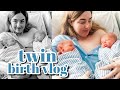 THE BIRTH OF OUR TWINS (birth vlog)