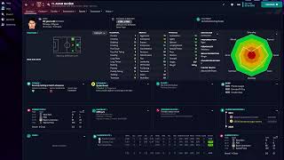 Adam Hložek in FM23 Full Player profile