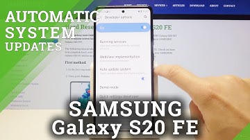 How to Allow Automatic Updates in SAMSUNG Galaxy S20 FE – Auto-Updates