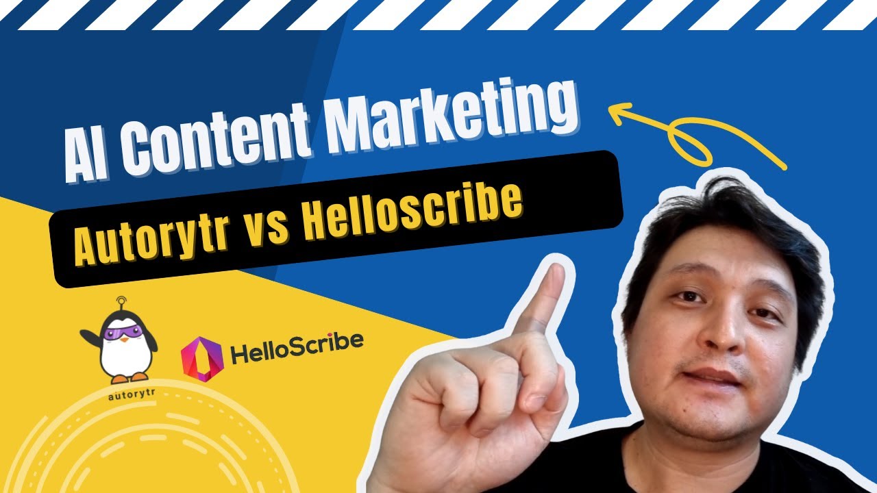 Marketers: Speed Up your Content Marketing with AI using Autorytr and Helloscribe