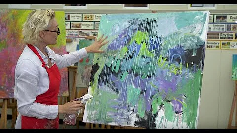 ABSTRACT ART + HARMONIZING COLORS - ABSTRACTLY YOU...