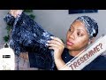 HOW TO SAFELY REMOVE A QUICK WEAVE WITH CONDITIONER | HOW I SLICK MY HAIR BACK