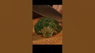 This Glass Broccoli Will Blow Your Mind #shorts