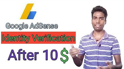 How To Verify Adsense Account After 10 dollar | Google adsense identity verification kaise kare
