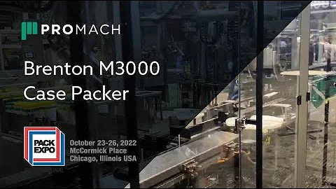 Brenton's M3000 Case Packer