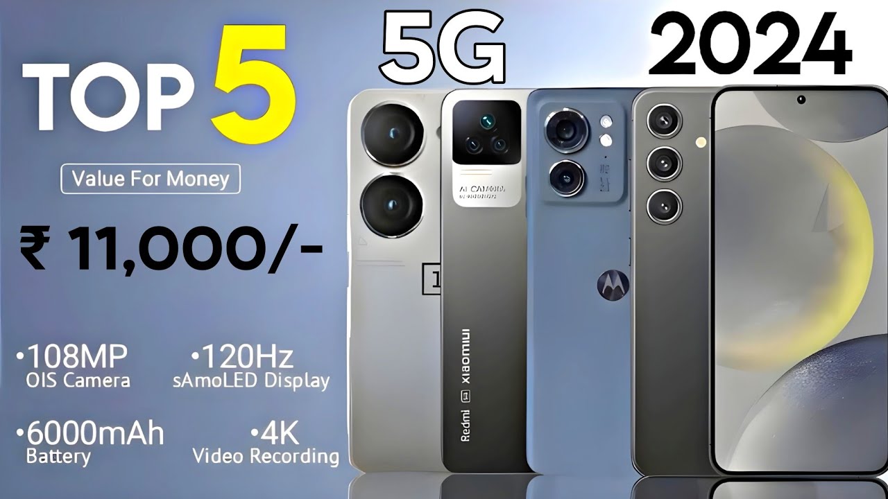 Top 5 ALLROUNDER best phone under 12000 in 2024 November 2024 YouTube