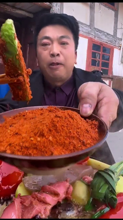 mang Agus sekarang ganti menu nya ⁉️🤭🤭 #youtube #mukbang #food #eat