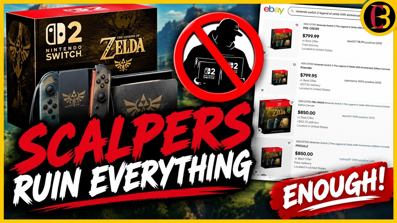 The Zelda 40th Anniversary Switch 2 Sold Out in Hours - YouTube