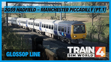TSW3 | 2G59 Hadfield - Manchester Piccadilly (Pt.1) | Northern Class 323 | Glossop Line | AWS DSD