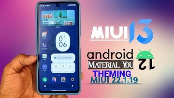 Android 12 Material You on MIUI 13 Beta 22.1.19 | Xiaomi.Eu Weekly Beta Update [ हिंदी - Hindi ]