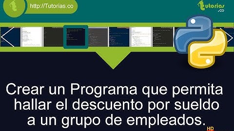 sentencia if-else – python (descuento por sueldo)