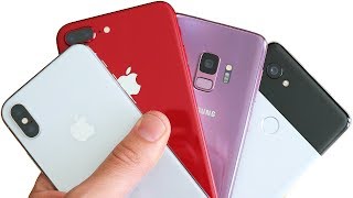 iPhone or Android Phone May 2018?