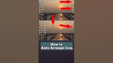 How to Auto Arrange Desktop Icons in Seconds in windows 11 #shorts #trending  @PCMobileOfficial