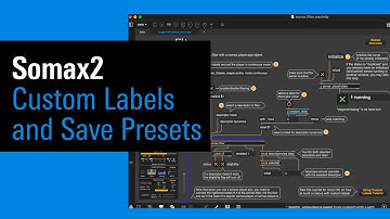 IRCAM Tutorials / Somax2 - Custom Labels and Save Presets