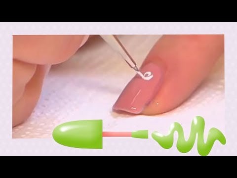Tutorial Di Nail Art Come Disegnare Una Rosa Facile Nail Lab Con Mikeligna Youtube
