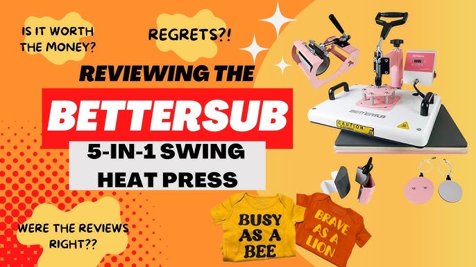 REVIEWING BETTERSUB 5-in-1 HEAT PRESS HAT ATTACHMENT (PART 3) 