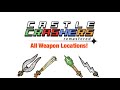 Castle Crashers Remastered: How To Get All Weapons! | UPDATED 2020 |