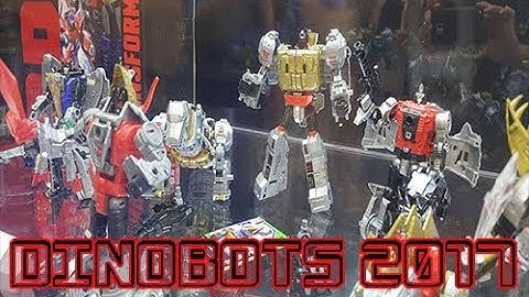 Transformers Power Of The Primes: Las figuras de los Dinobots 2017